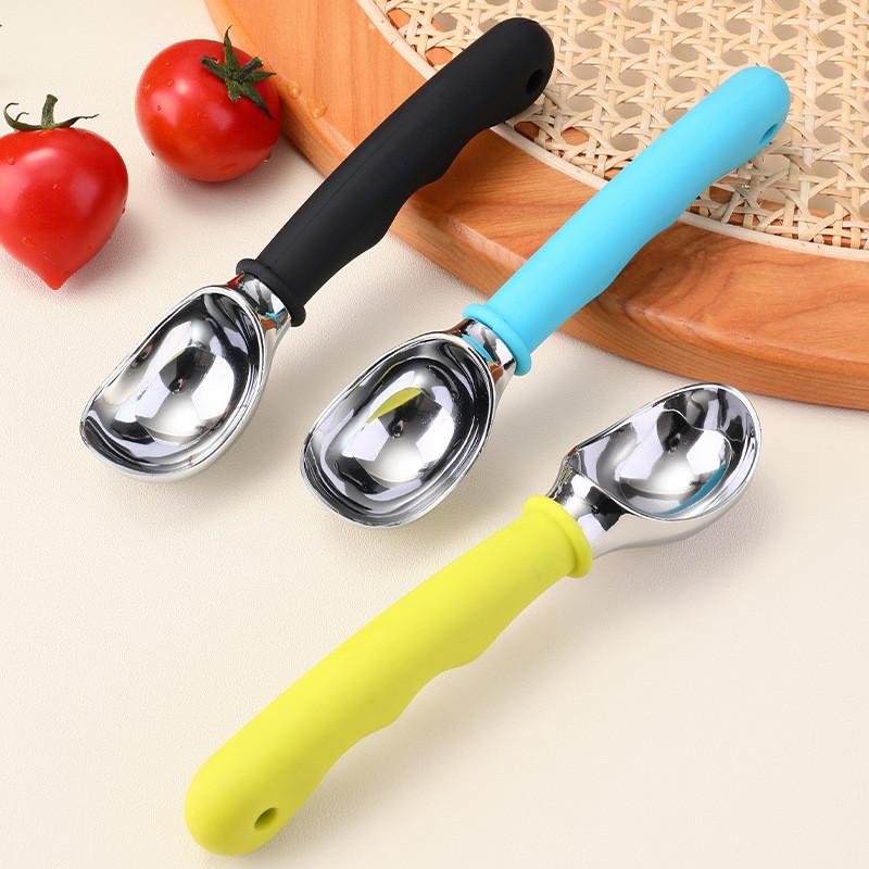 Zinc Alloy Ice Cream Scoop With Ergonomic Handle For Adults Kitchen Use