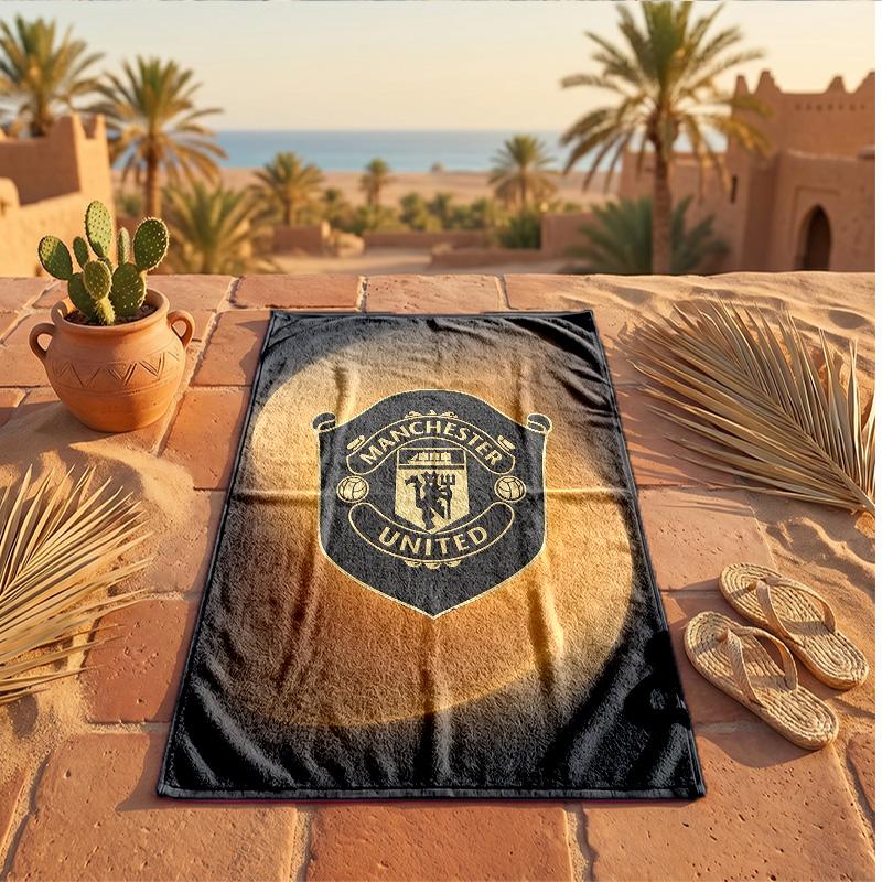 Asciugamano da Spiaggia in Microfibra Manchester United FC Asciugatura Rapida Assorbente Grande Asciugamano per Spiaggia Nuoto Viaggio
