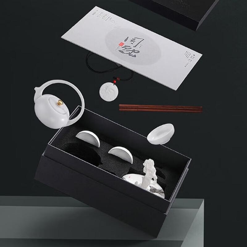 Dunhuang Palace Gift Silk Road Ceramic Tea Set