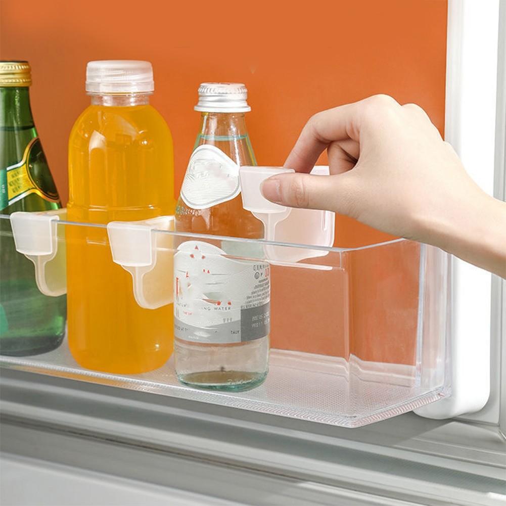 Trennwand Kühlschrank Lagerung Versenkbare Regal Organizer Lagerung Küche