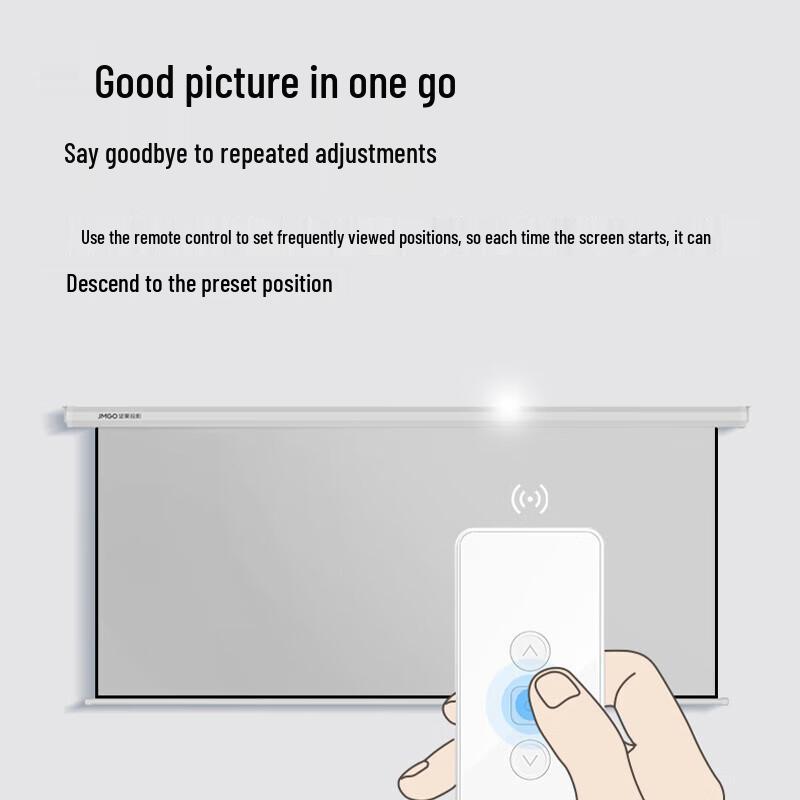 JmGO 120-inch Floating Smart Laser Projector Screen