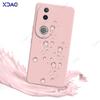Luxury Square Liquid Silicone Case for VIVO V50 VIVOV50 5G 6.77" Global 360 Soft Phone Cover Waterproof Bag Coque Armor