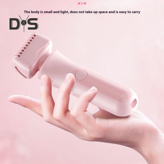 Aparat de ras electric pentru femei cu capete duble, reincarcabil prin USB, rezistent la apa, portabil, fata corpului, zona de bikini, epilarea bratului piciorului, aparat de tuns