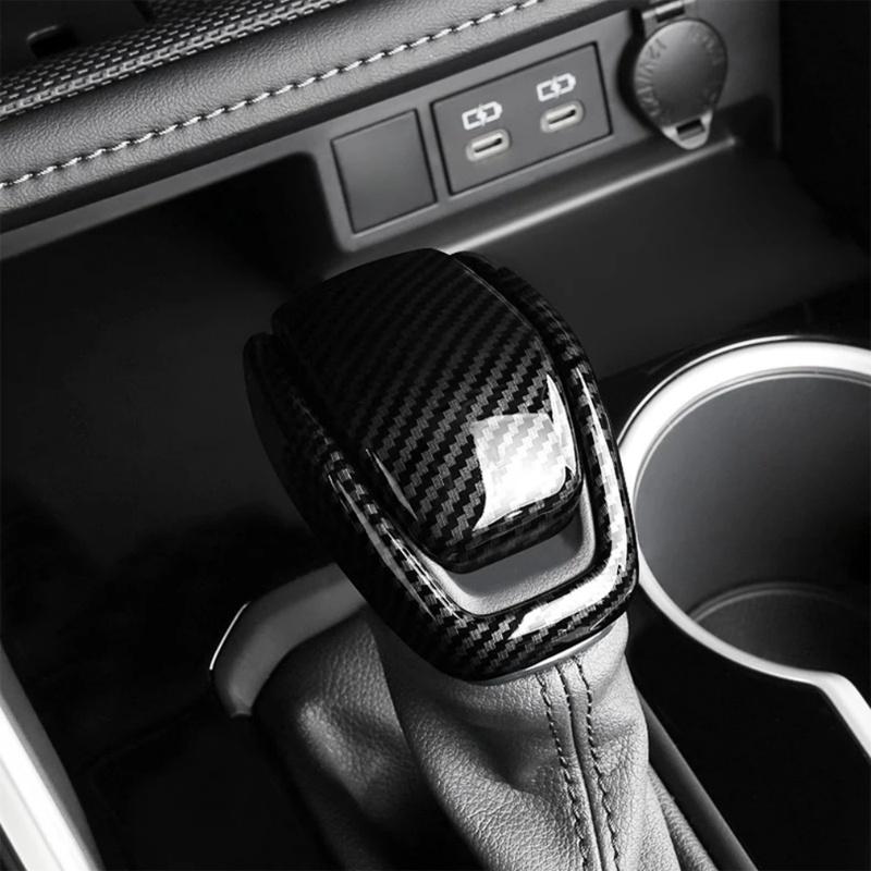 For Toyota Rav4 Xa50 Highlander Kluger Xu 70 Harrier Venza Xu80 Century Crown Gear Shift Knob Head 3d Stickers Adorn