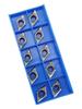 New Practical Carbide Lathe Insert Replacement Turning Tool 10pcs Aluminum Inserts For Aluminum For Turning Cutting