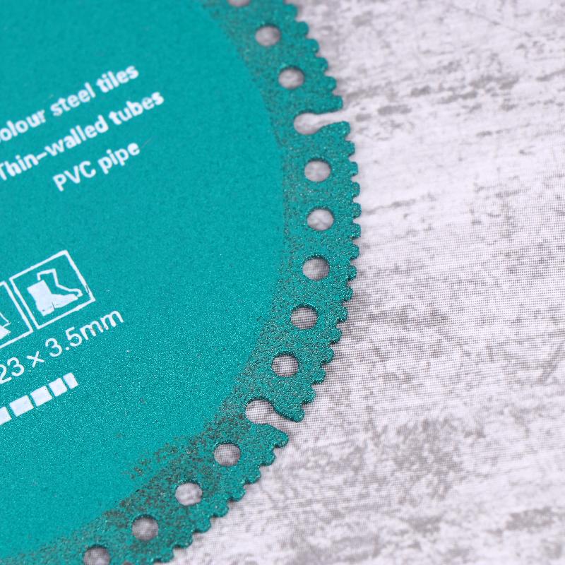 115mm / 125mm Hartlöt-Sägeblatt – 22,23mm Aufnahme Trennscheibe für Stahl, Gusseisen, Stahlbeton, Stein & Aluminium