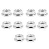 10PCS Fine Thread Hex Hexagonal Nut Flange Nuts Fastener with Pad