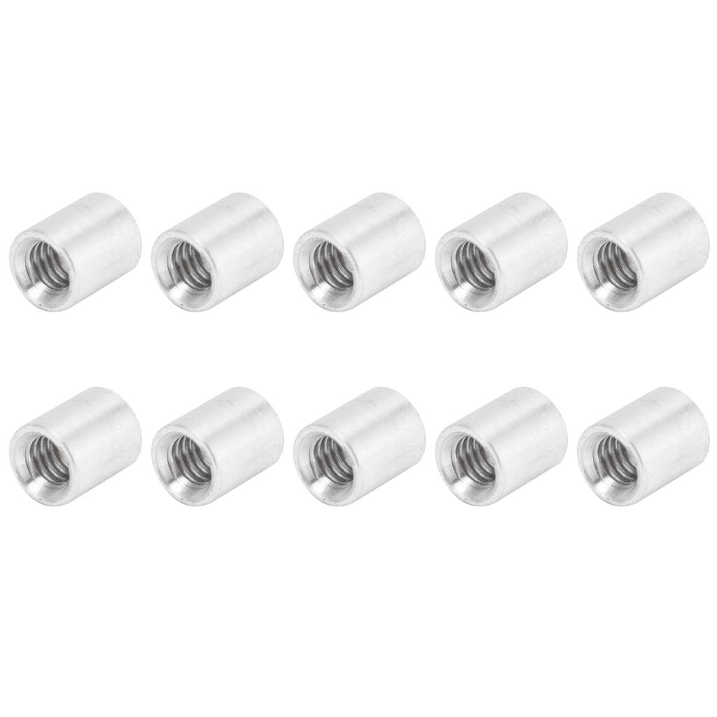 10 stk. Rund avstandsstykke Aluminiumslegering Innvendig gjenge Støttesøyle Koblingssøyle Avstandsstykke M4x0,7mmLang 11mm