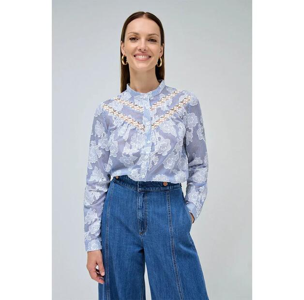 

Salsa Jeans 21009789 рубашка с длинным рукавом M