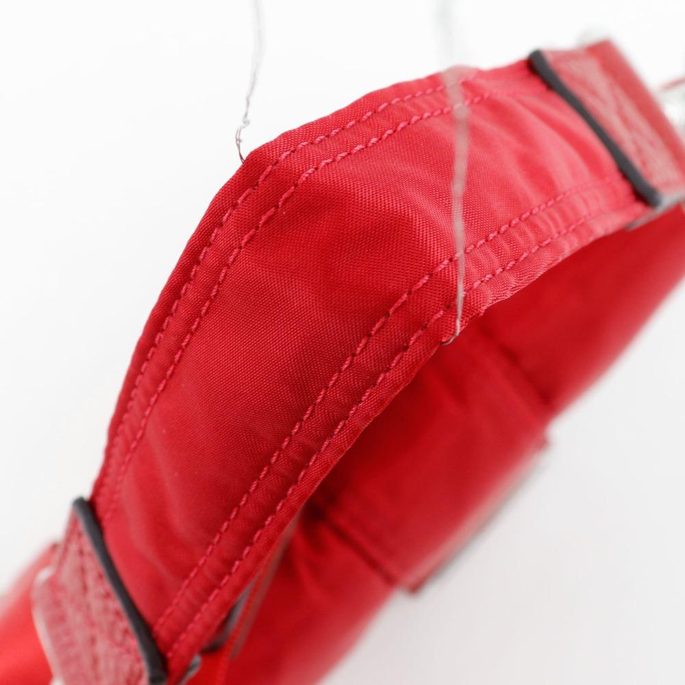 Fendi Mamma Bucket Porter Collaboration Shoulder Bag 7AS138 2WAYShoulder Red Nylon Women Used