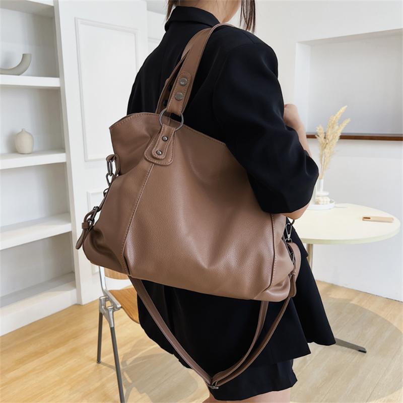 Nuove borse tote casual in pelle per donna, borse di marca, borse a tracolla, borse da donna di lusso, borse firmate, borsa a tracolla di grande capacità