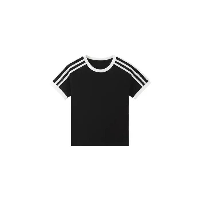 

Women s Slim Fit Summer Raglan T-shirt - 92% Cotton, 8% Spandex, Short Sleeve, Flattering Patchwork Design Extra Large