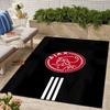 Ajax FC Design Teppich - Rutschfest, Weich & Gemütlich Bodenmatte für Wohnzimmer, Schlafzimmer, Büro - Innen-/Außenbereich Dekorativer Teppich