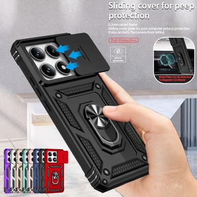For Xiaomi 14T Pro 5G Case Magnetic Ring Holder Armor Phone Case For Mi 14T Mi14T Xiaomi14T 14 T Pro Camera Lens Protect Cover