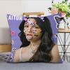 Singer O-Olivia R-Rodrigo Pillow Case Living Room Home Sofa Office Shop Cover Printing Comfort Decoration Nordic Simplicity