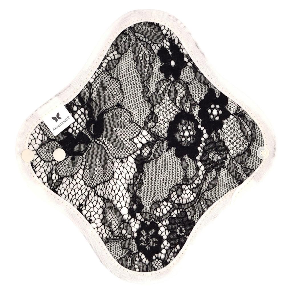 AENUANCE Cloth Pads for Mild Urinary 2cc Pattern Incontinence, Thin, Absorbent, Capacity, SS, Non-Waterproof, No. 205, AESST-205