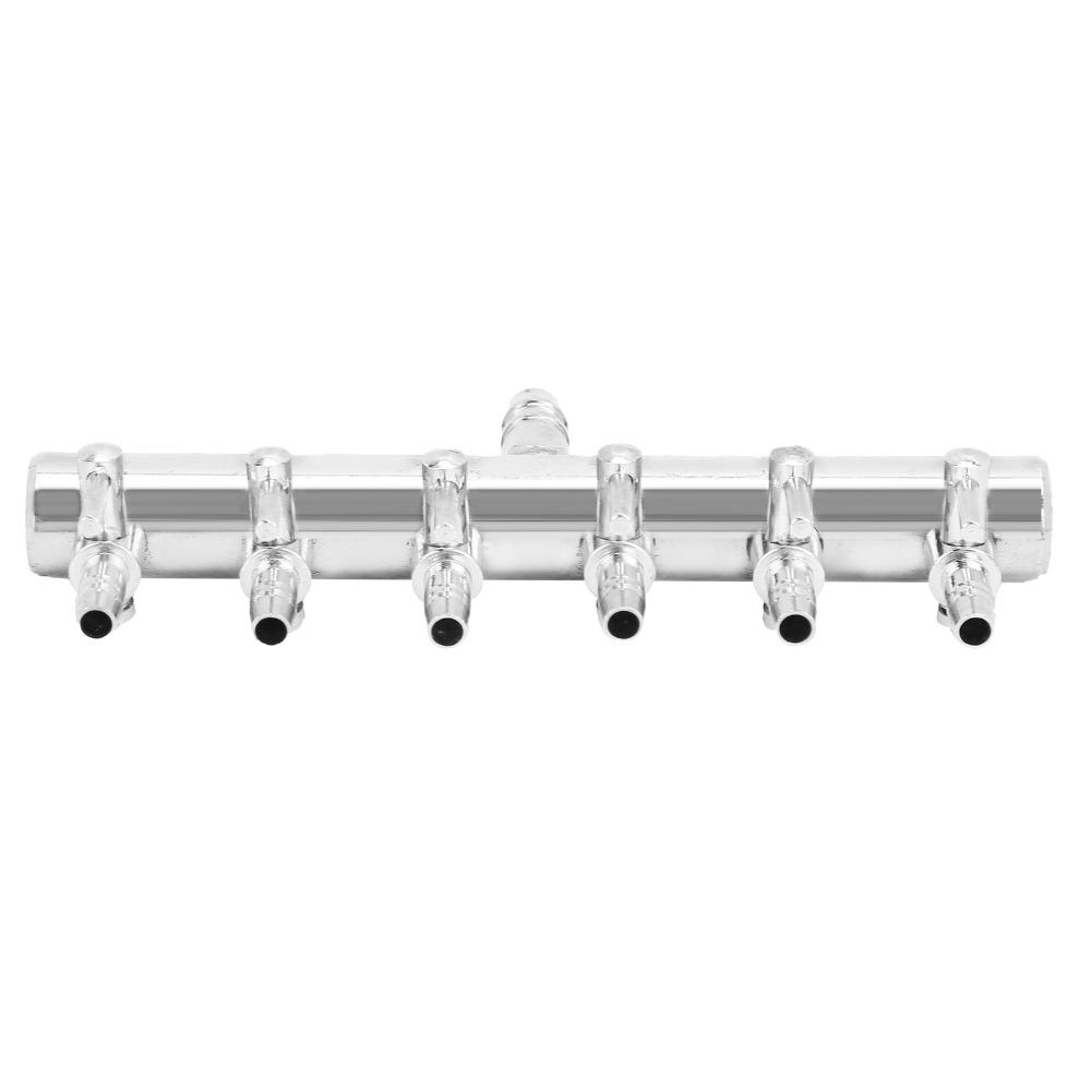 Lever Valve Aquarium Valve Stainless Steel Air Distributor Durable Air Flow Valve Fish Tank