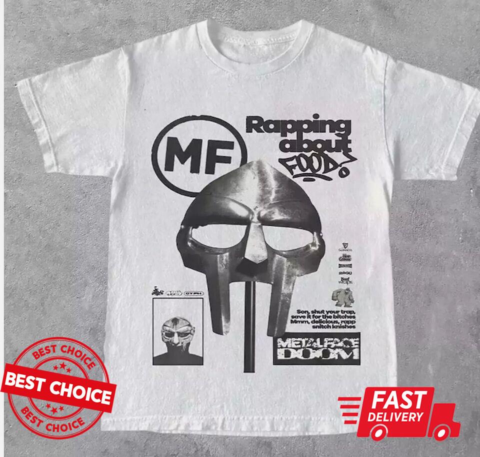 MF DOOM Rap Tee White Unisex Shirt S-3XL Q87283 XL