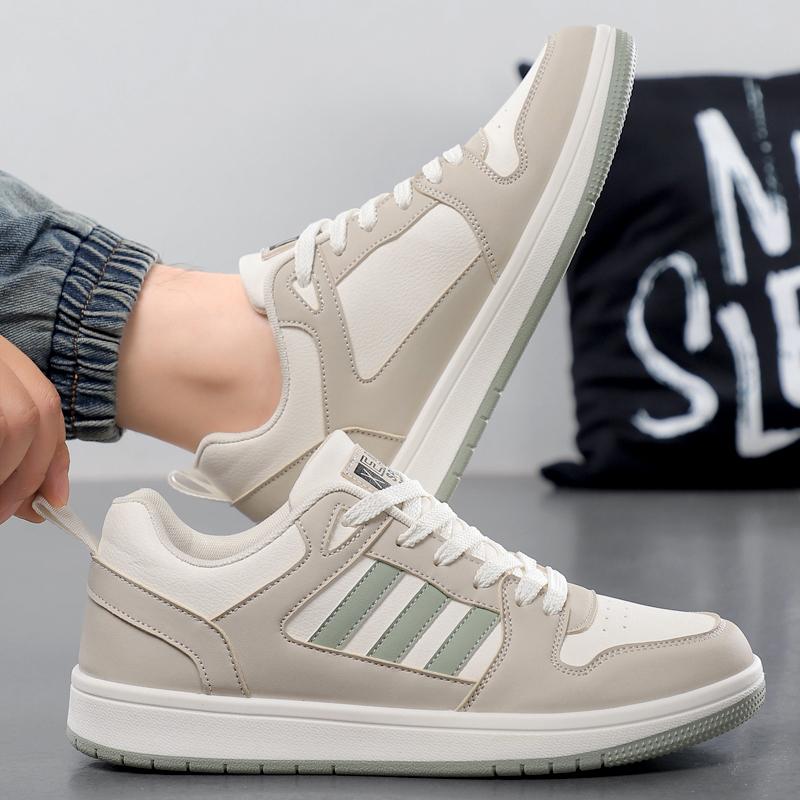 Neue Herren-Skateboardschuhe im klassischen Stil mit niedriger Spitze und dicker Sohle, bequeme Basketball-Sneakers mit weicher Sohle