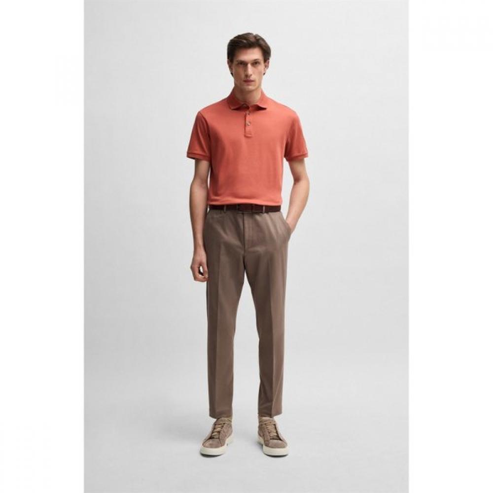 Boss Elastic Racing System Suede Sneakers Dark Beige Gary