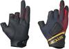 ShiMano  ShiMano  Nexus Windproof Magnetic Glove  Cut 3  M  Red
