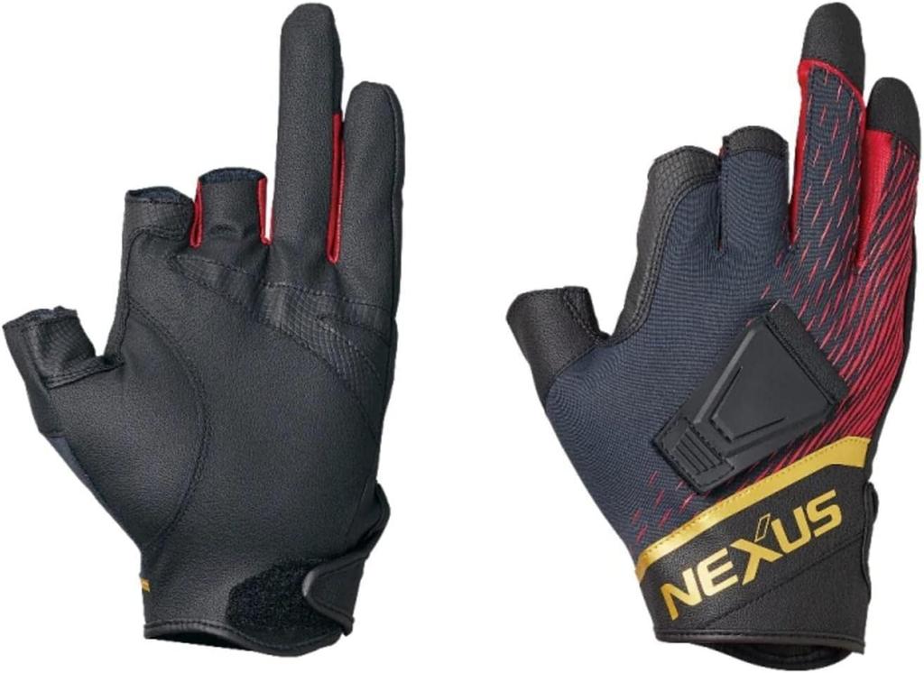 ShiMano ShiMano Nexus Windproof Magnetic Glove Cut 3 M Red