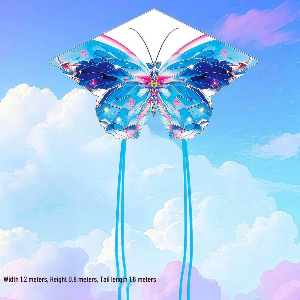 1.2m Children's Outdoor Butterfly Kite for Night Market Stall