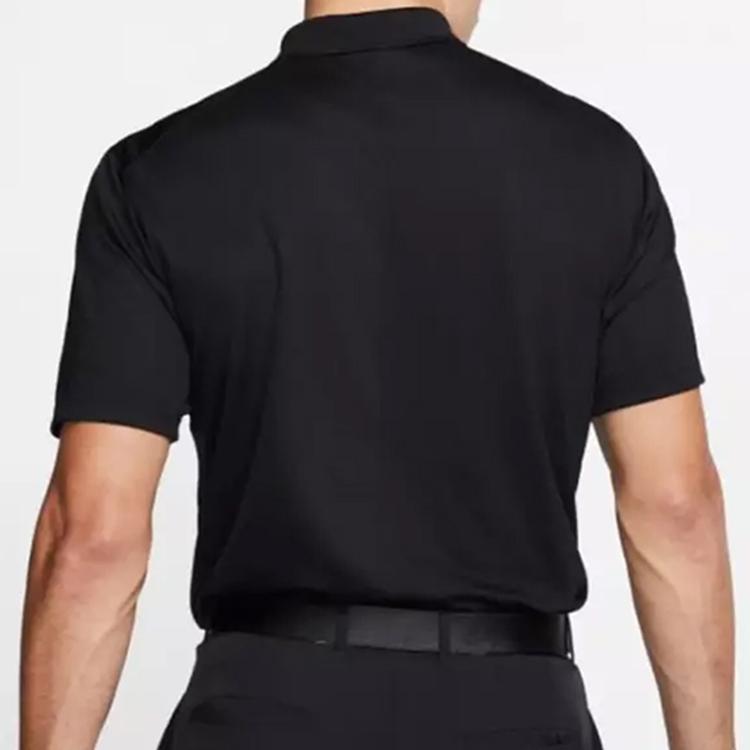 Nike Quick-Dry Breathable Sports Short Sleeve Polo Shirt Men Tops Black BV0355-010