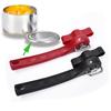 Plastic Manual Can Opener Kitchen Tool Side Cut Jar Opener Professional Effortless Openers with Turn Knob