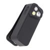 LED Flashlight 3 Levels Brightness Clip On Light USB C Rechargeable Magnet Clamp Portable and Lightweight