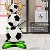 2026 USA Mexico Canada World Cup Soccer Ball Foil Balloon with Stand Decoration Game Cheer Prop