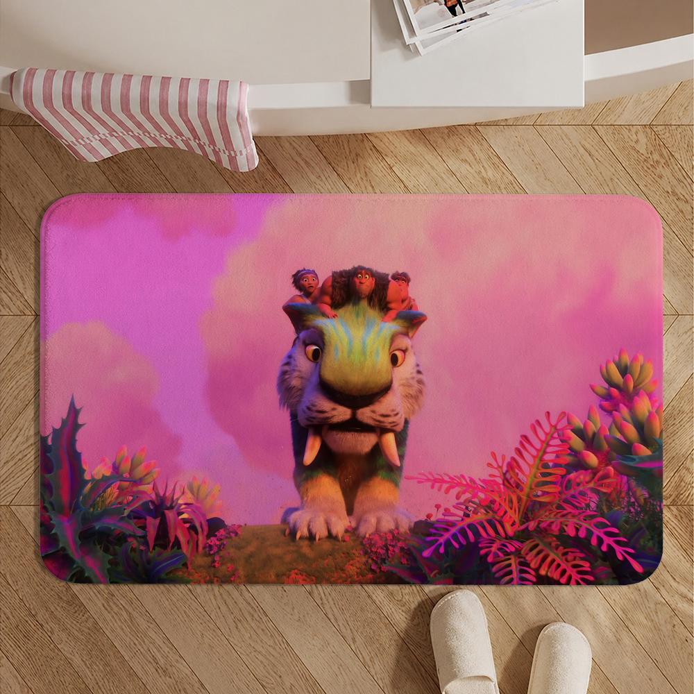 IP-The CroodsS Floor Mat Soft Non-Slip Bath Mat, Bedside Carpet, Absorbent Doormat for Home