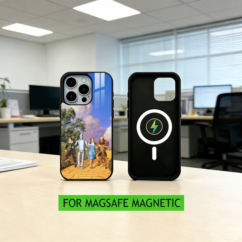 Movie The W-Wizard of O-OZ Phone Case For iPhone17,16,15,14,13,12,11 Plus,Pro Magnetic For Magsafe Wireless Charging