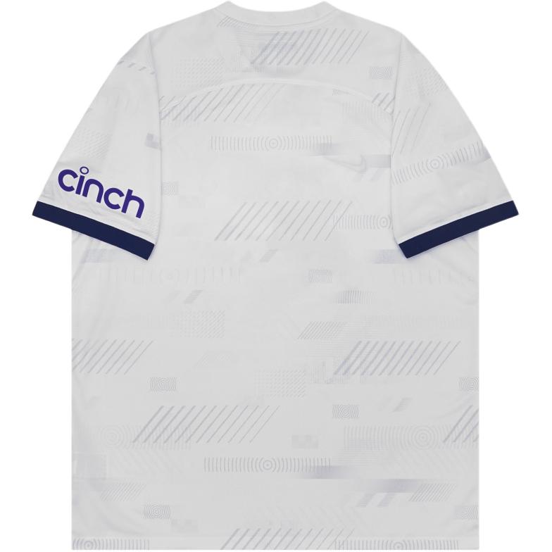 Nike Dri-FIT Logo Print Crew Neck Short Sleeve Football Shirt 2023-24 Season Tottenham Hotspur Home Men Tops White DX2702-101