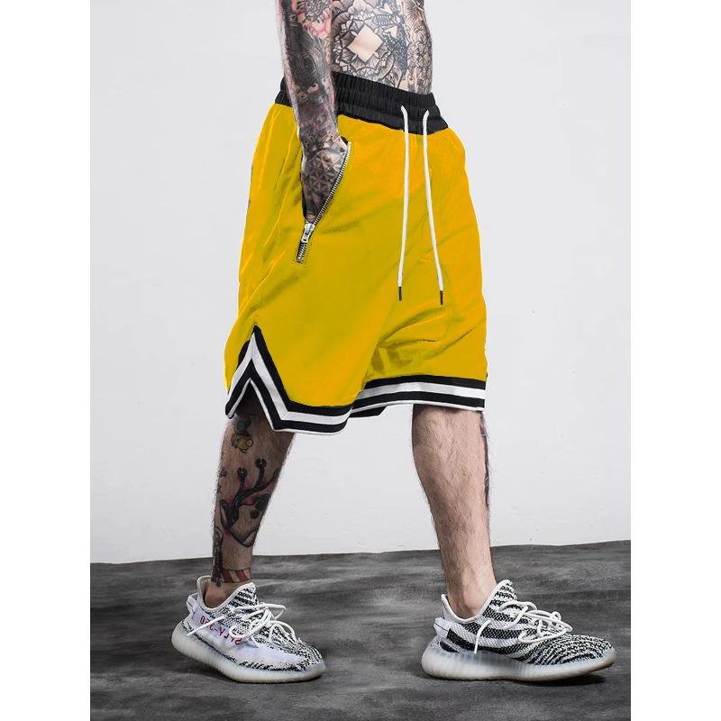Men's Sports Basketball Shorts Mesh Quick Dry Gym Shorts Summer Fitness Joggers Casual Breathable Short Pants Scanties
