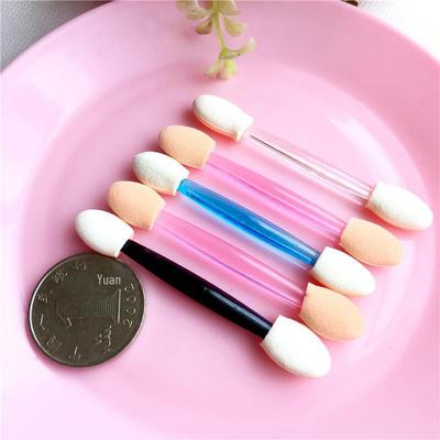 Double-Headed Disposable Latex Sponge Eyeshadow Brush