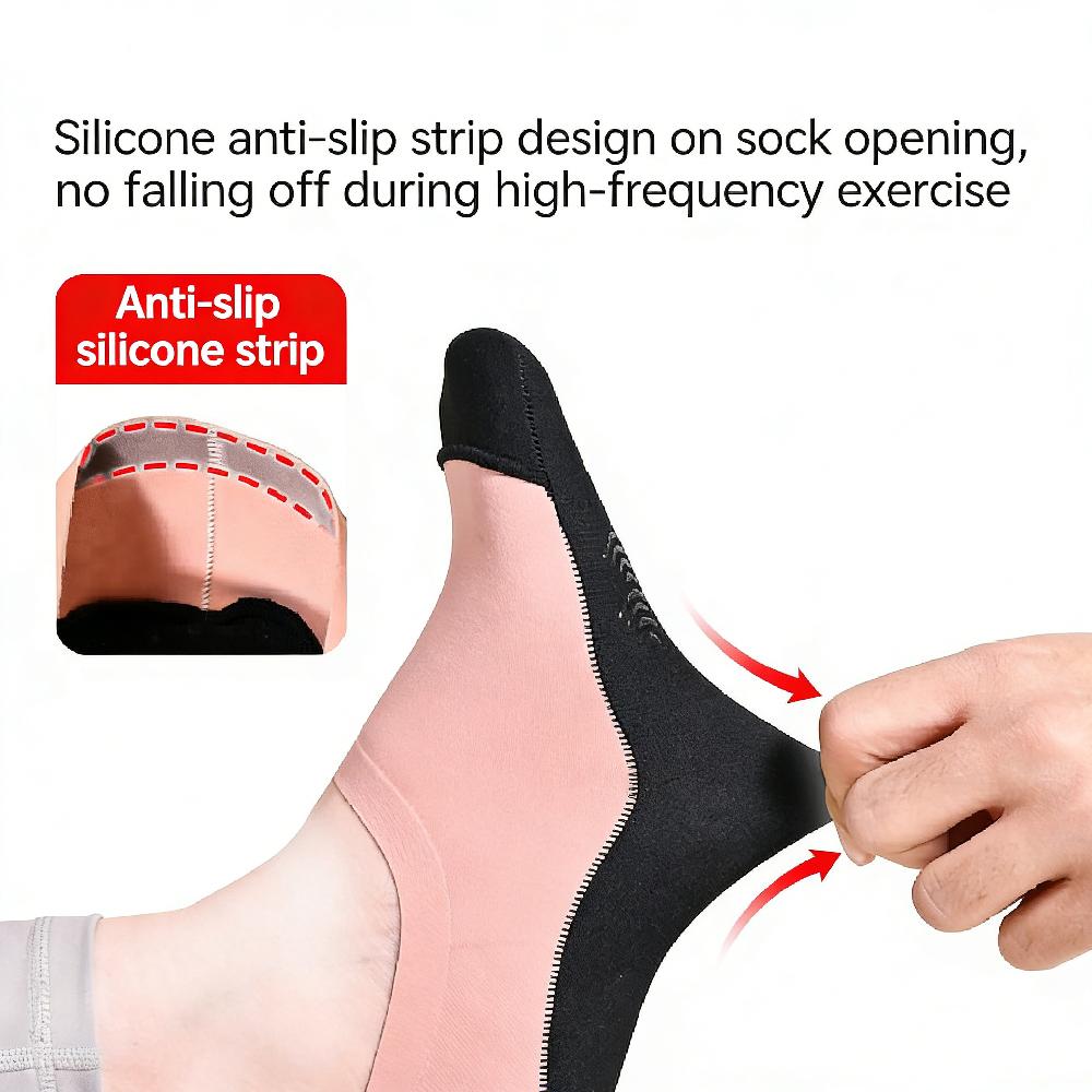 1Pair   Yoga Socks for Women,Pilates Socks Non Slip Grip Socks Suitable for Ballet,Plasticity,Dance,Home,Training