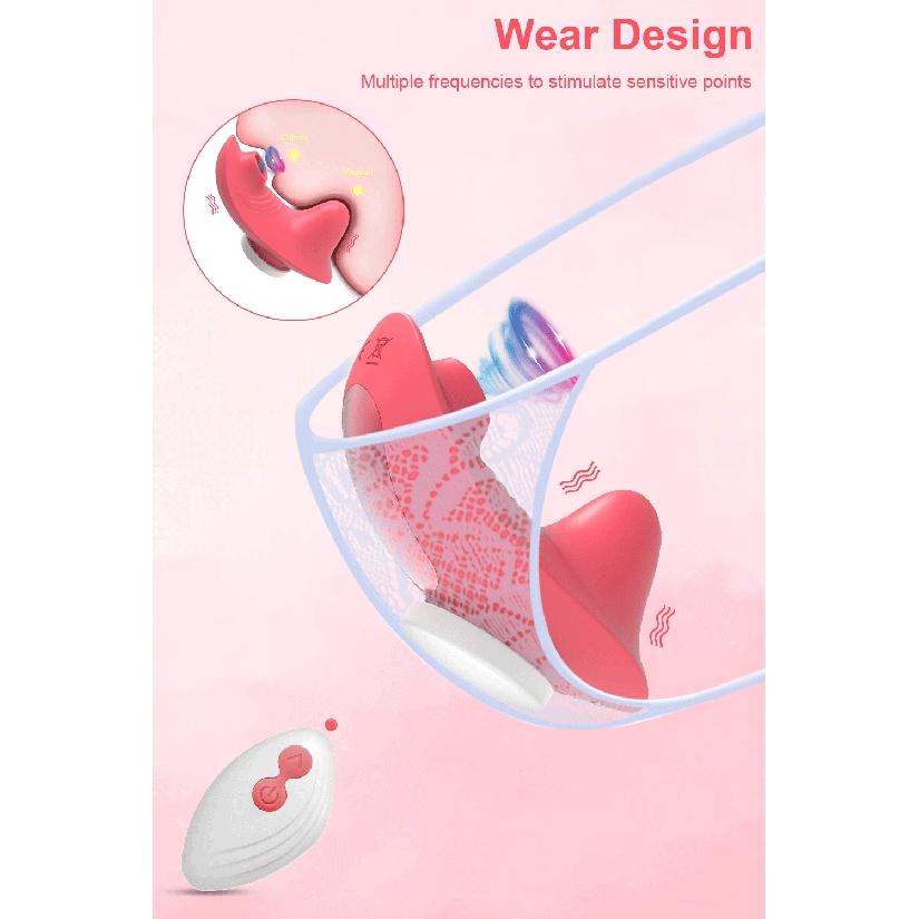 Clit Sucking Vibrator Female Panties Clitoris Sucker for Women Stimulator Sex Toy Vibrating Erotic Sexy Toys Girls Adults