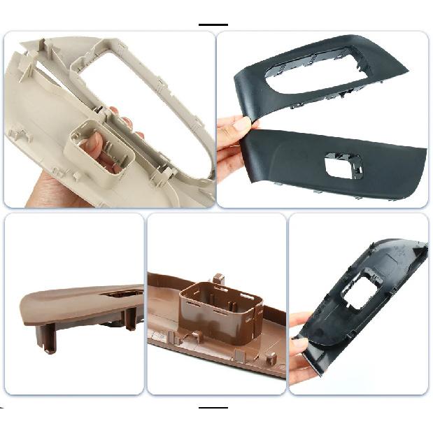 For Mercedes Benz E-Class W213 2016-2021 Door Trim Panel Handle Car Interior Handle Inner Door Armrest Panel Pull Trim Cover