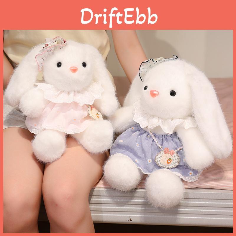 Plush Bunny Doll With Dress Soft Cotton Filling For Kids And Teen Gift