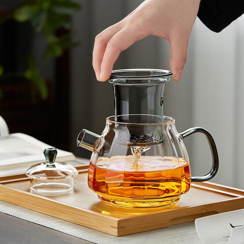Luchangming Heat-Resistant Glass Brewing Teapot