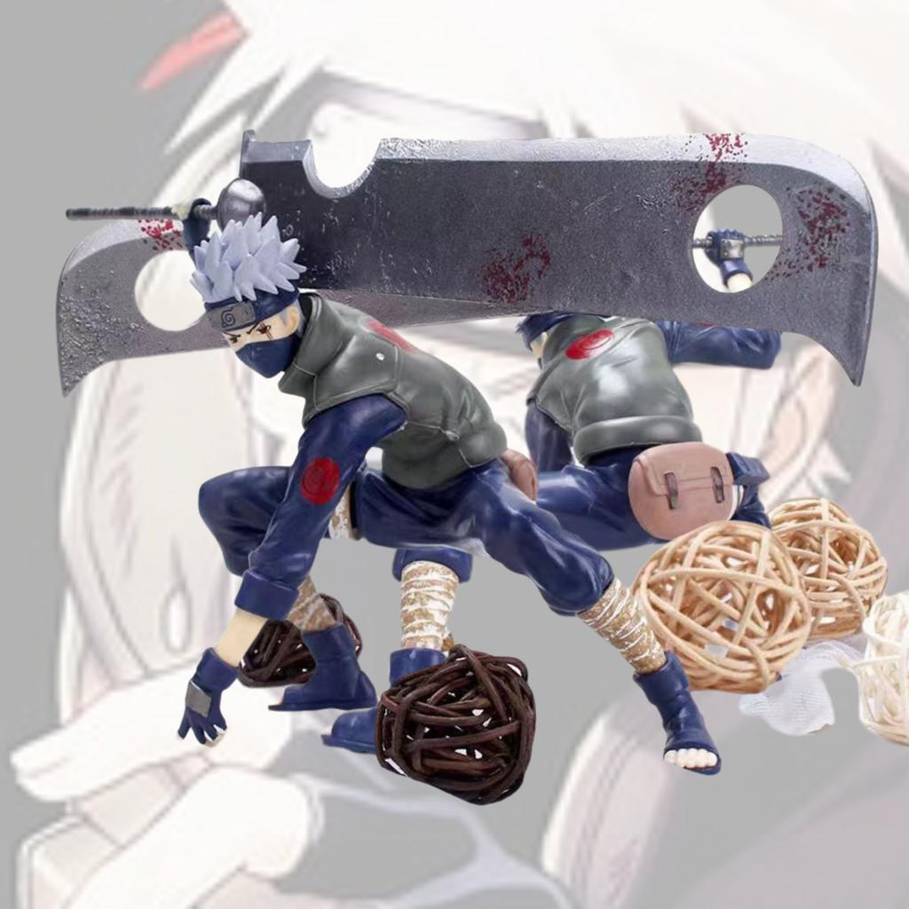 Large Naruto Character Model Personal Collection Desktop Decoration Pvc Material