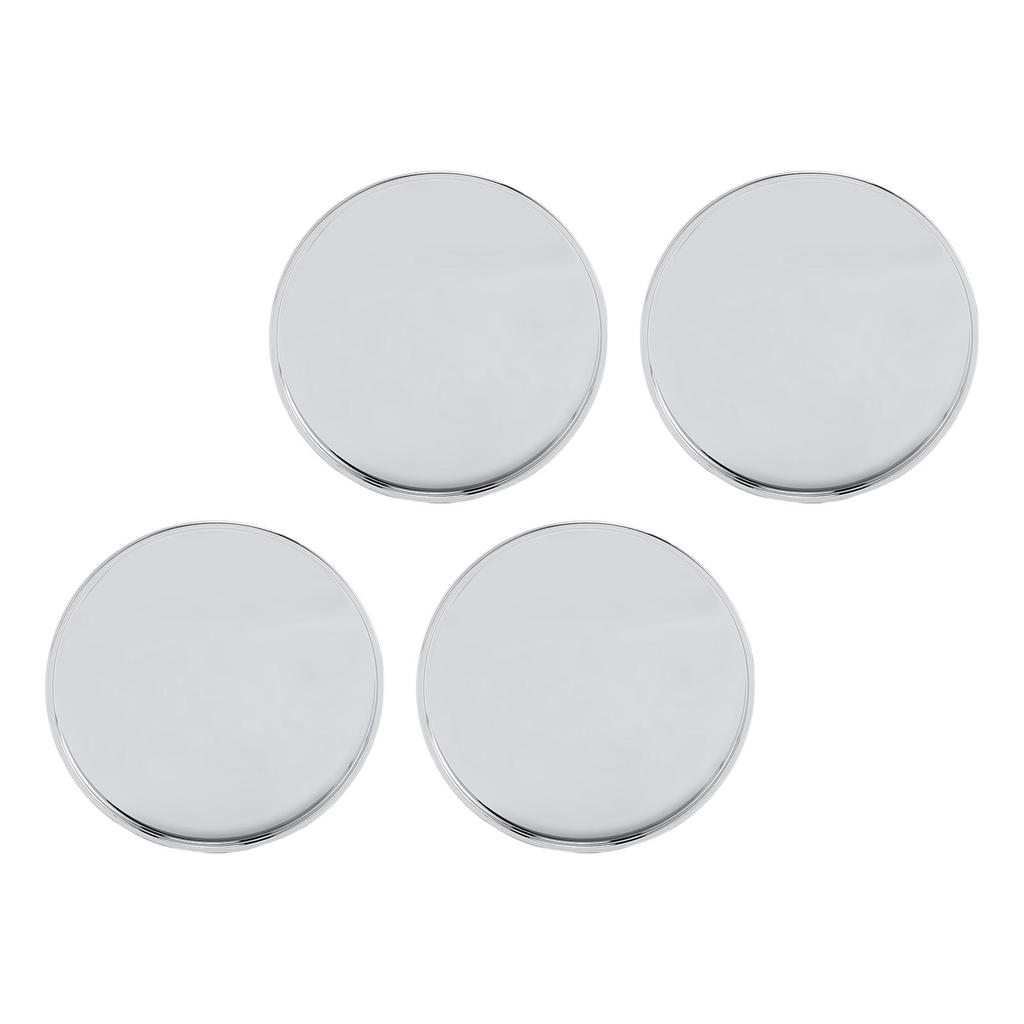 4pcs Wheel Center Caps Excellent Sealing Exquisite ABS Snap On Wheel Center Hub Cap Cover 69mm Outer Diameter for