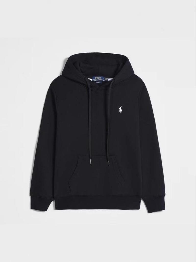 Ensemble Sweat à Capuche et Pantalon de Jogging pour Homme 2025 Brodé Petit Cheval RL Fermeture Éclair, Style Décontracté Printemps/Automne