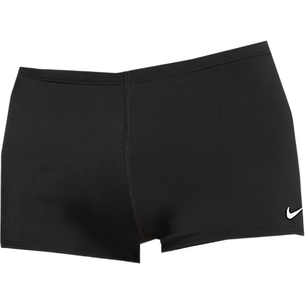 New Nike Swim Men's Square Leg Jammer Swimsuit Swimming Shorts Men's Black NESSA002-001