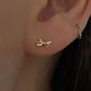 MARQUEMENT 14k Rori Ribbon Earrings