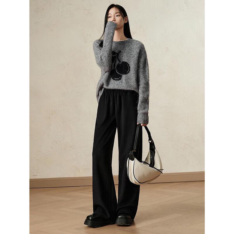Jiu Zi Anna Kou Clean Fit Wide-Leg Pants