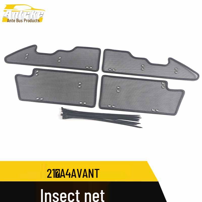 21 A4 AVANT Dekorative Kühler Insektenschutzgitterblende - Außenschutz mit Pailletten