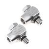 Stainless Steel 304 High Pressure Washer Car Wash Arm Connector With 360 Degree Swivel Joint For 1/4 Inch Or 3/8 Inch Fittings