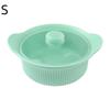 New Silicone Pizza Dough Box With Lid Bread Fermentation Basket Non-Stick Pizza Toast Fermentat Box Kitchen Baking Tools